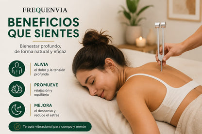Frequenvia Diapasón de Sonido 128 Hz